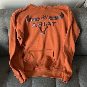 Ariat Boys Orange Hoodie
